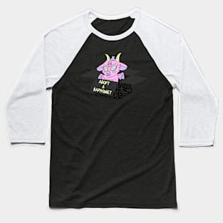 Adopt Baphomet Kawaii Devil Baseball T-Shirt